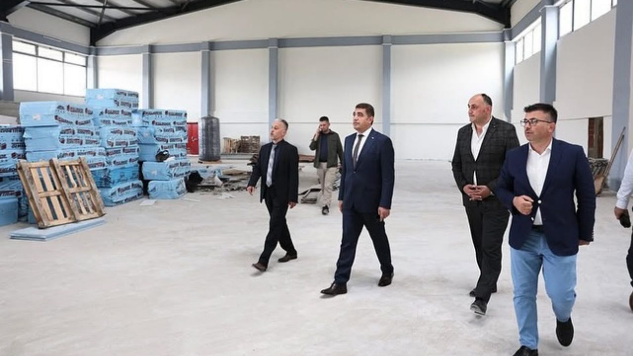 BEYKÖY GENÇLİK VE SPOR MERKEZİ İNŞASINDA SONA GELİNDİ