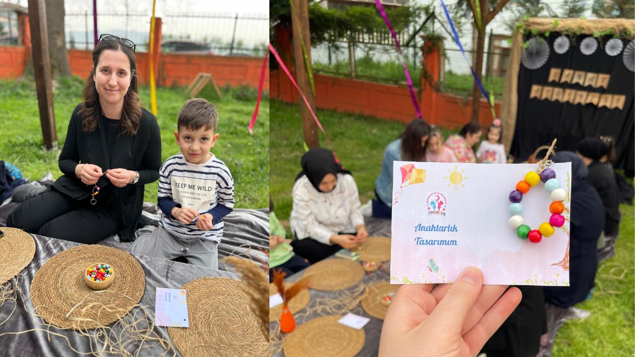 DÜZCE ÜNİVERSİTESİ’NDEN 2025 AİLE YILI’NA ANLAMLI KATKI ANAHTARLIK TASARIMI ATÖLYESİ