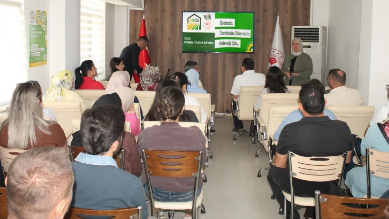 Düzce’de “Genel Tarım Sayımı” Öncesi Bilgilendirme Eğitimi Düzenlendi