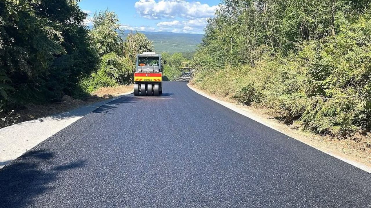 Darıyerimengencik ve Fındıklı Köyleri Arasındaki Yol Asfaltlandı