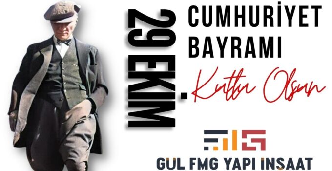 FMG YAPI 29 EKİM REKLAM ÇALIŞMASI