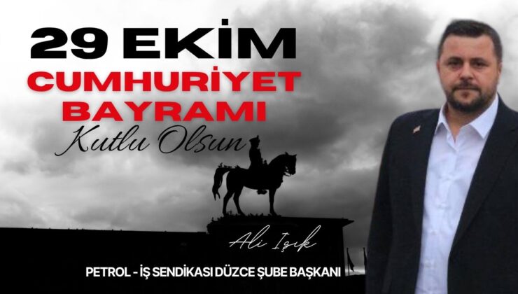 ALİ IŞIK 29 EKİM REKLAM ÇALIŞMASI