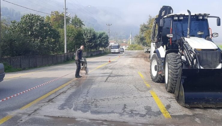 Düzce’de Köy Yolları Yenileniyor; Gölormanı ve Kaymakçı’da Asfalt Çalışması