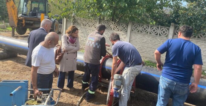 Arabacı Köyü Su Deposu Maslak Olarak Yenileniyor
