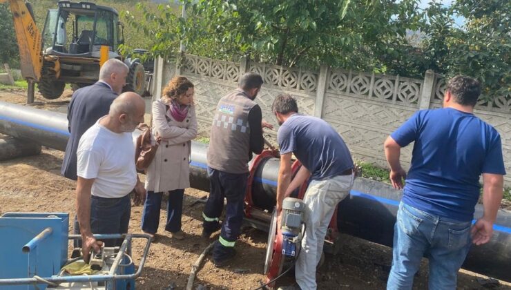 Arabacı Köyü Su Deposu Maslak Olarak Yenileniyor