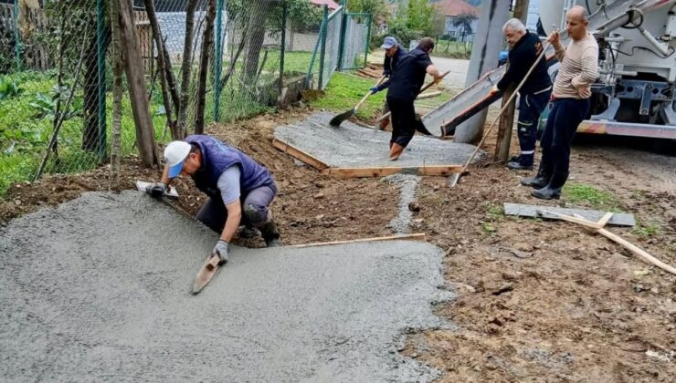 Düzce İl Özel İdaresi, Köy Yollarında Altyapıyı Güçlendiriyor