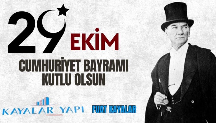 KAYALAR YAPI 29 EKİM REKLAM ÇALIŞMASI