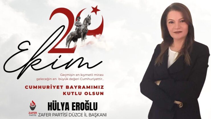 HÜLYA EROĞLU 29 EKİM REKLAM ÇALIŞMASI