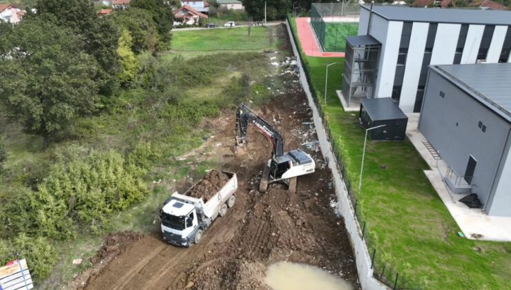 Gümüşova’da Yol Yapım Çalışmaları Sürüyor