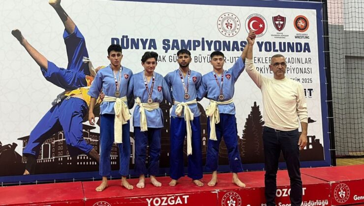 Düzceli Sporculardan Kuşak Güreşi Türkiye Şampiyonası’nda Büyük Başarı