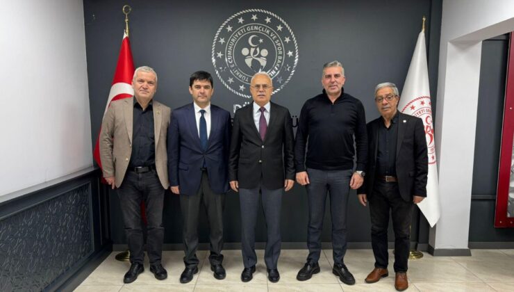 İYİ Parti Düzce Teşkilatından Ziyaret; Gençlik ve Spor İl Müdürü Aslantürk’e Başarı Dileği