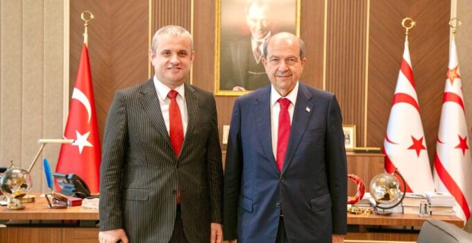Düzceli İş İnsanı Abdülkerim Kaval’dan KKTC Cumhurbaşkanı Ersin Tatar’a Destek Ziyareti