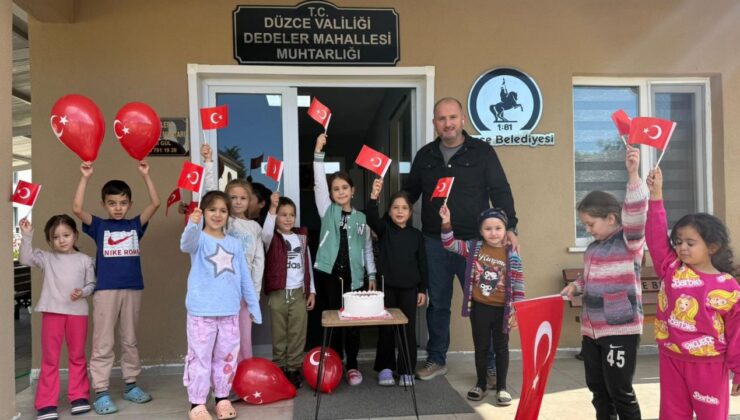 Dedeler Mahallesi’nde 29 Ekim Cumhuriyet Bayramı Coşkusu