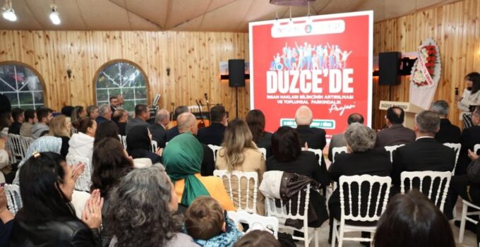 Düzce’de ”İnsan Hakları Bilinci ve Toplumsal Farkındalık” Projesi Tanıtıldı
