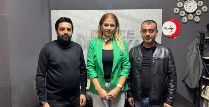 Anahtar Parti Düzce Kadın Kolları İl Başkan’ından Düzce Medya Grup’a Ziyaret