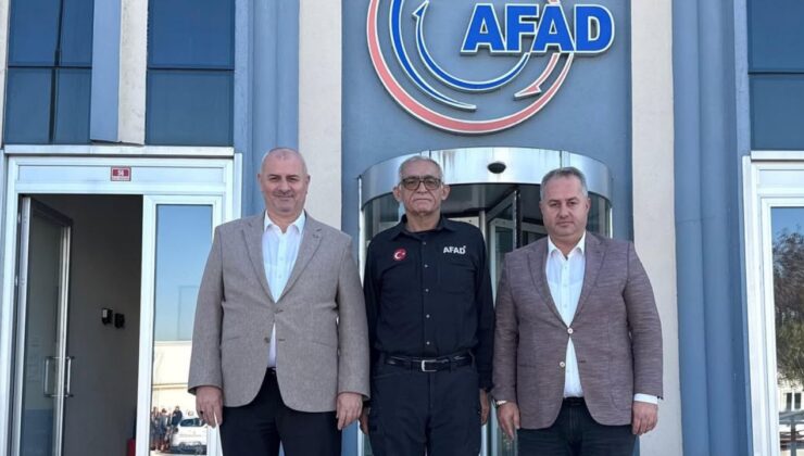 Başkan Yıldız’dan AFAD Müdürü Güngör’e Ziyaret