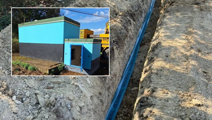 Elmacık Köyü’nde İçme Suyu Terfi Hattı Çalışmaları Hızla Devam Ediyor