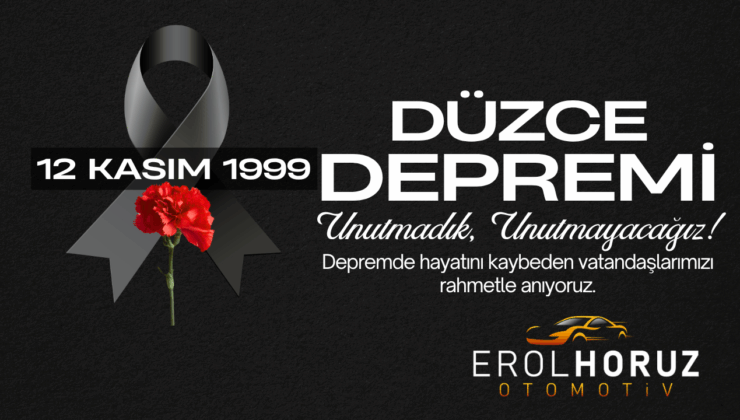 EROL HORUZ 12 KASIM REKLAM İLANI