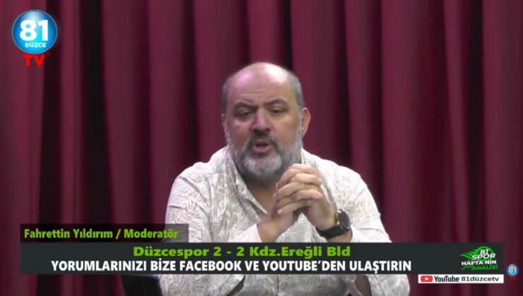 81 Spor’da Düzcespor Analizi; ”Doğruları Söylemekten Kaçmayacağız”