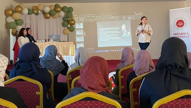 Akçakoca İlçe Sağlık Müdürlüğünden Öz Bakım ve Motivasyon Eğitimi