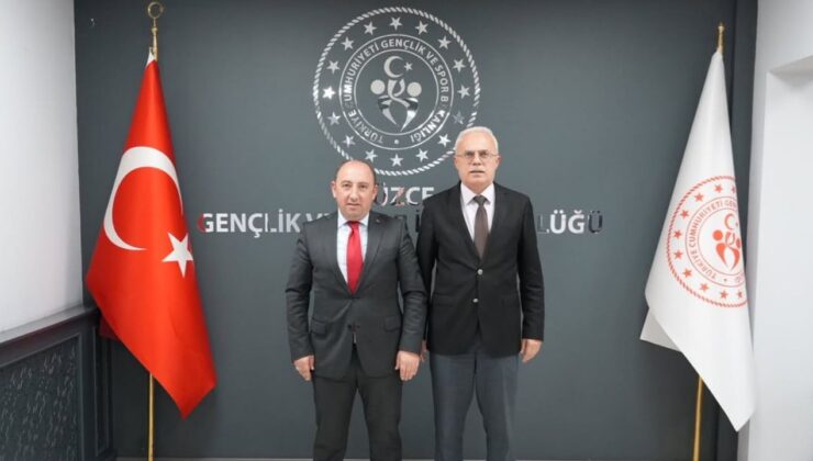 Vali Yardımcısı Ömer Sağlam’dan Gençlik ve Spor İl Müdürü Arslantürk’e Ziyaret