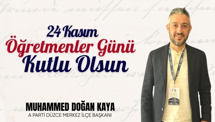 DOĞAN KAYA 24 KASIM REKLAM İLANI