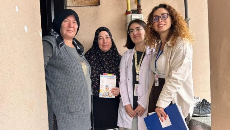 Akçakoca’da Anne Adaylarına Gebelik Desteği Sağlık Ekipleri Ev Ziyaretlerinde