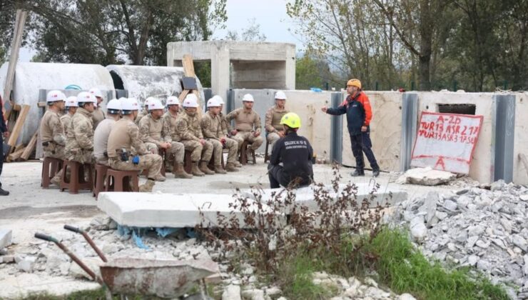 Afetlere Hazırız Komandolar ve Destek Ekipleri Eğitimde Sahada