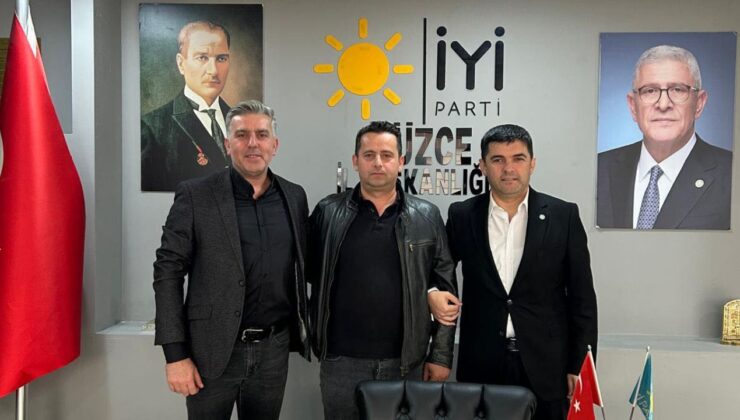 Türkiye İttifakı Partisi’nin Kurucu Düzce İl Başkanı Okan Ören, İYİ Parti’ye Katıldı