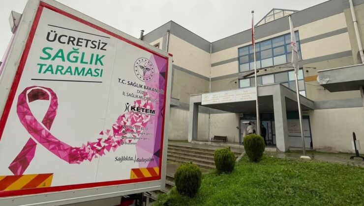 Mobil Kanser Tarama Tırı Bahçeşehir’de Vatandaşların Hizmetinde