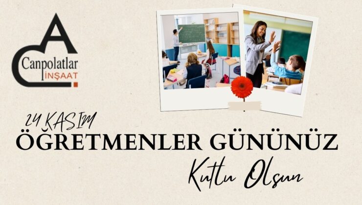 CANPOLATLAR İNŞAAT 24 KASIM REKLAM İLANI