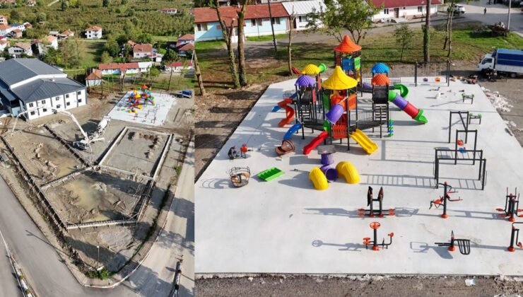 Beyköy’de Gençlik ve Spor Merkezi’nde Çalışmalar Sürüyor