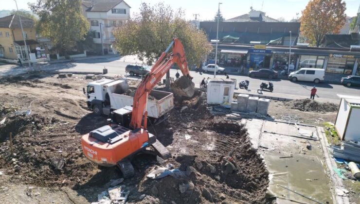 Çilimli’ye Yeni Merkez Camii İçin Temel Kazı Çalışmaları Başladı