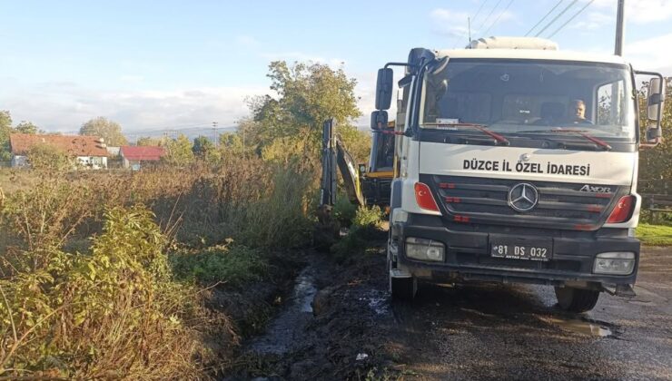Kaynaşlı’da Altyapı Yatırımları Hız Kesmeden Devam Ediyor