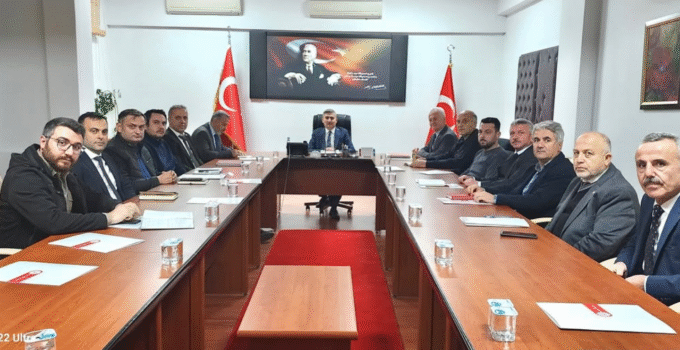 Akçakoca’da Özel İdare Koordinasyon Toplantısı Yapıldı