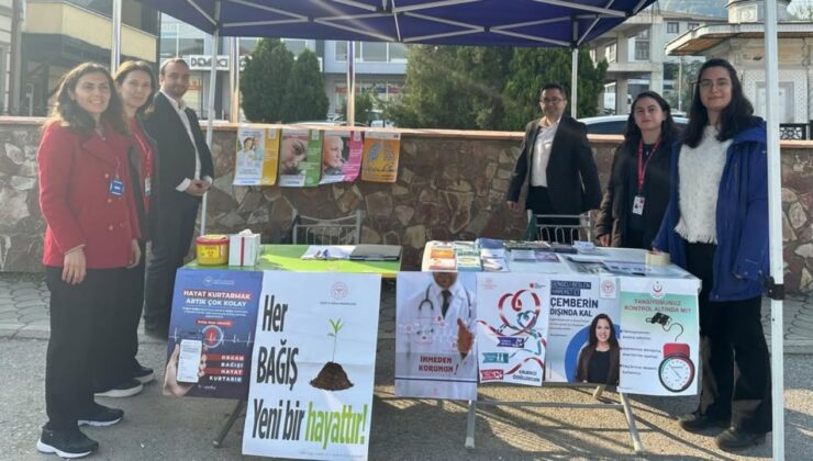 Kaynaşlı’da Organ Bağışı Farkındalığı İçin Stant Kuruldu