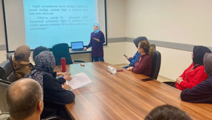 Çilimli Devlet Hastanesi Personeline Beyaz Kod ve İş Sağlığı Eğitimi