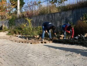 Akçakoca Kuğu Sokak’ta Kilit Parke Onarımı Tamamlandı