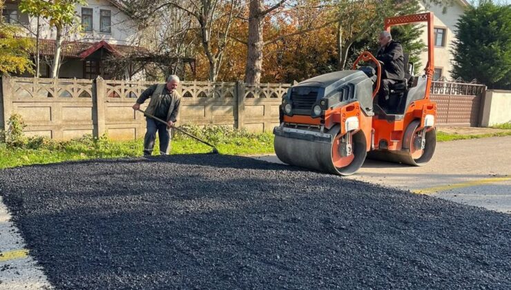 Çınarlı Köyü’nde Trafik Güvenliği İçin Kasis Çalışması