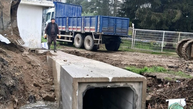 Doğanlı Köyü’nde Ulaşım Güçlendi: Kutu Menfez Çalışmaları Tamamlandı