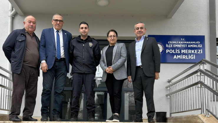İYİ Parti Düzce Teşkilatından Çilimli İlçe Emniyet Müdürlüğü’ne Ziyaret