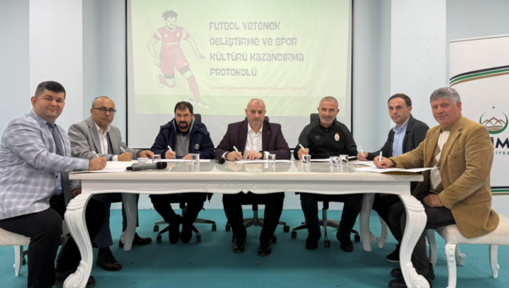 Çilimli’de Eğitim ve Spor Alanında İş Birliği Protokolü İmzalandı