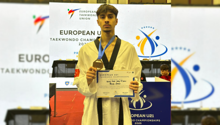 Emir Perçin Avrupa Üçüncüsü Oldu