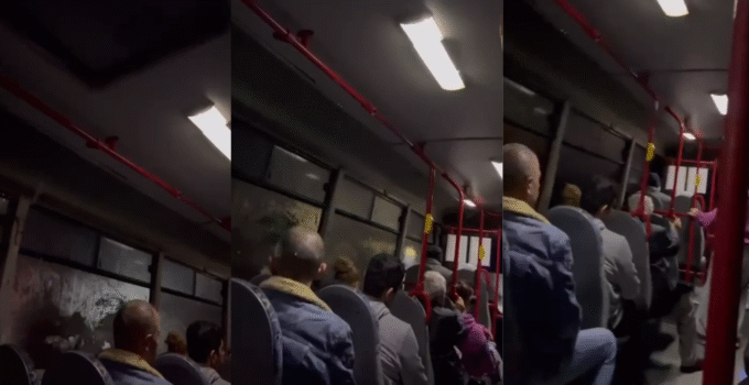 Düzce’de Yolcu Otobüsünde Şaşırtan Manzara: Otobüs Her Yerinden Su Akıyor