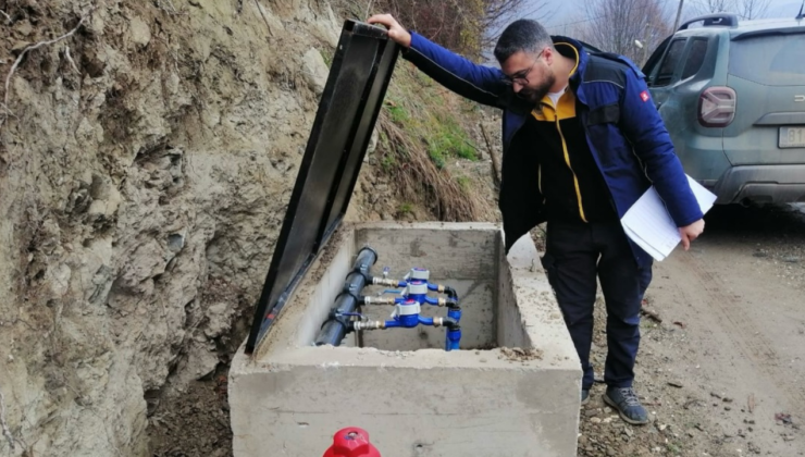 Uğur Köyü’nde İçme Suyu Şebeke Hattı Tamamlandı