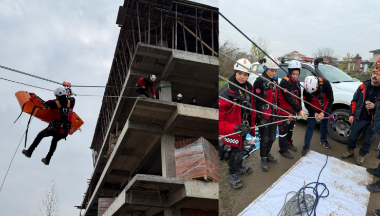 Kızılelma Arama Kurtarma Derneği Orta Seviye Akreditasyon Yolunda