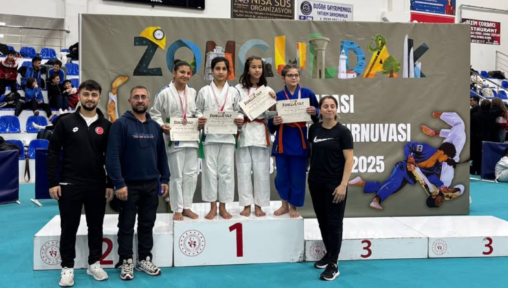 Düzceli Judocular Uluslararası Madenci Kupası’nda Kürsüye Damga Vurdu