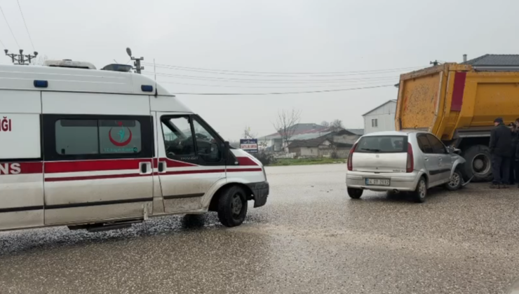 Kuzey Çevre Yolu’nda Korkutan Kaza: Kamyon ile Otomobil Çarpıştı, 3 Çocuk Yaralandı