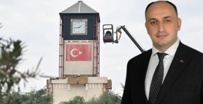 Beyköy’de Kent Estetiği İçin Çalışmalar Sürüyor: Merkez Camii ve Saat Kulesinde Yenileme Başladı
