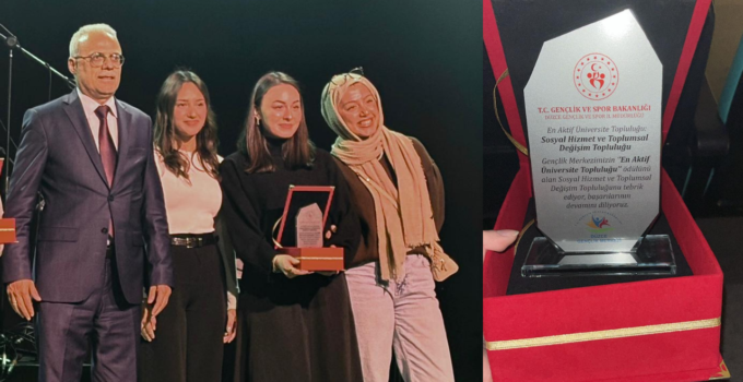 Düzce’de En Aktif Üniversite Topluluğu Belli Oldu